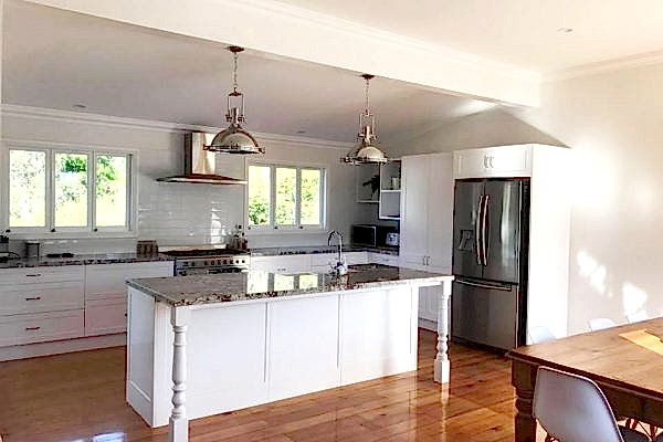 kitchen after a professional clean